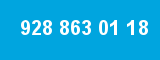 928 863 01 18 928 863 01 18